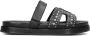 BLASZ Slippers Dames Mag-74 Maat: 36 Materiaal: Leer Kleur: Zwart - Thumbnail 2