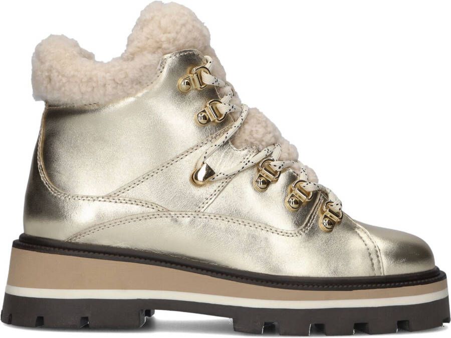 BLASZ Veterboots Dames 264 Maat: 36 Materiaal: Leer Kleur: Goud