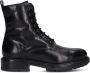 BLASZ Veterboots Dames 2queen201 Maat: 36 Materiaal: Leer Kleur: Zwart - Thumbnail 3