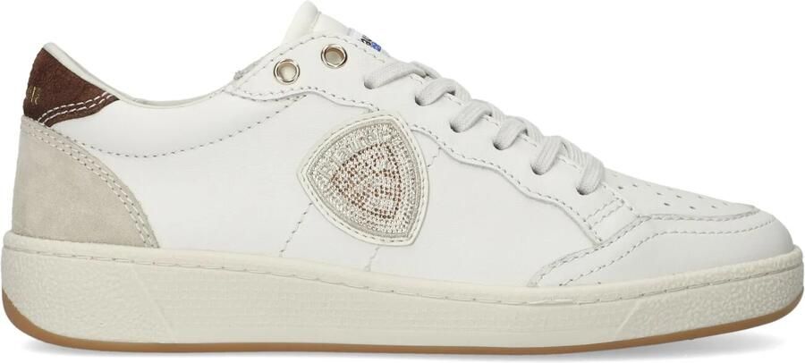 BLAUER Lage Sneakers Dames Olympia21 Maat: 42 Materiaal: Leer Kleur: Wit - Foto 6