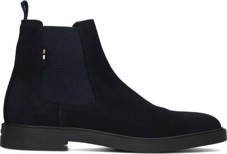 BOSS Chelsea Boots Heren Calev 1 Maat: 42 Materiaal: Leer Kleur: Blauw - Foto 2