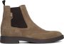 BOSS Chelsea Boots Heren Calev_cheb Maat: 45 Materiaal: Suède Kleur: Beige - Thumbnail 4