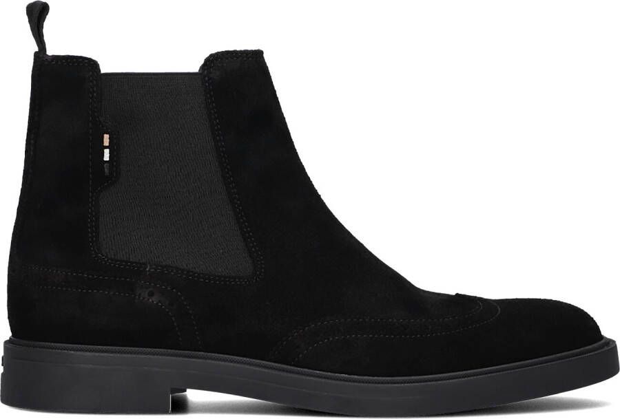 BOSS Chelsea Boots Heren Calev_cheb Maat: 44 Materiaal: Suède Kleur: Zwart