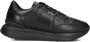 BOSS Lage Sneakers Heren Jace Runn Maat: 46 Materiaal: Leer Kleur: Zwart - Thumbnail 2