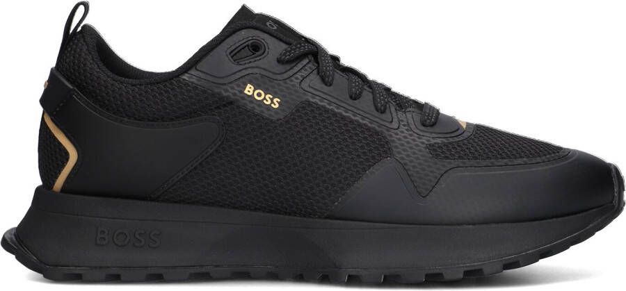 BOSS Lage Sneakers Heren Jonah Runn Maat: 41 Materiaal: Leer Kleur: Zwart - Foto 5