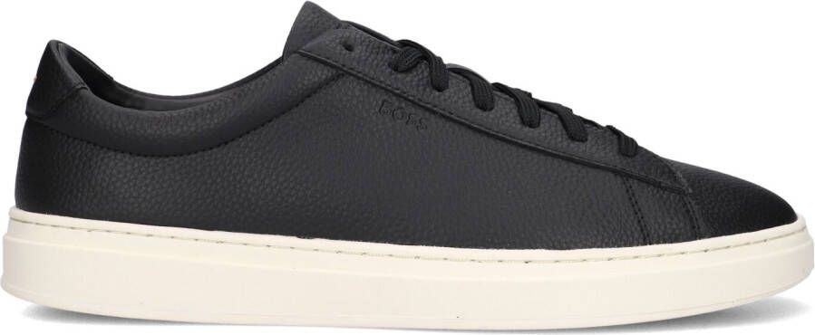 BOSS Lage Sneakers Heren Kieran_tenn Maat: 44 Materiaal: Leer Kleur: Zwart - Foto 2
