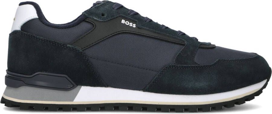 BOSS Lage Sneakers Heren Parkour-l_runn Maat: 40 Materiaal: Textiel Kleur: Blauw