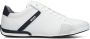 BOSS Lage Sneakers Heren Saturn Lowp Maat: 46 Materiaal: Leer Kleur: Wit - Thumbnail 3