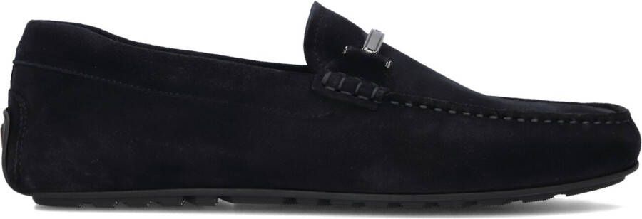 BOSS Loafers Heren Noel_mocc Maat: 44 Materiaal: Suède Kleur: Blauw