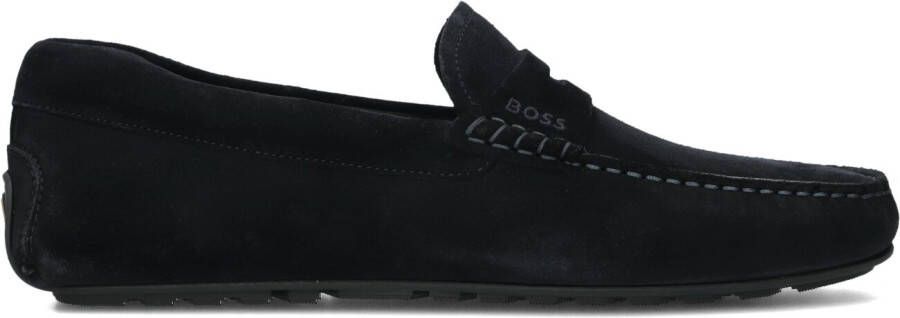 BOSS Mocassins Heren Noel_mocc Maat: 43 Materiaal: Suède Kleur: Blauw - Foto 4