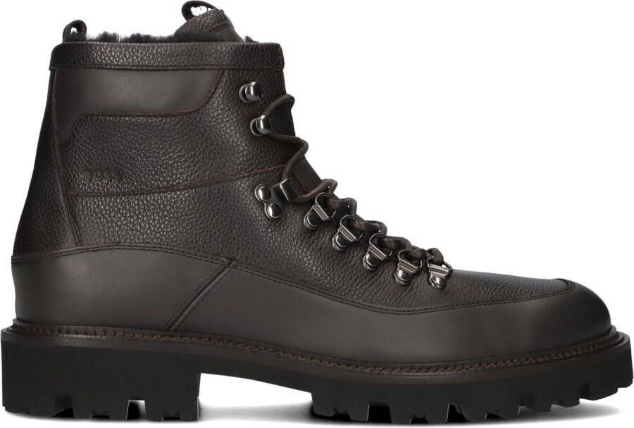 BOSS Veterboots Heren Julyo_halb Maat: 40 Materiaal: Leer Kleur: Bruin - Foto 2