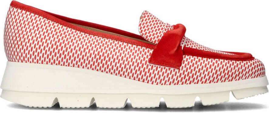 BRUNATE Loafers Dames 40202 Maat: 42 Materiaal: Leer Kleur: Rood