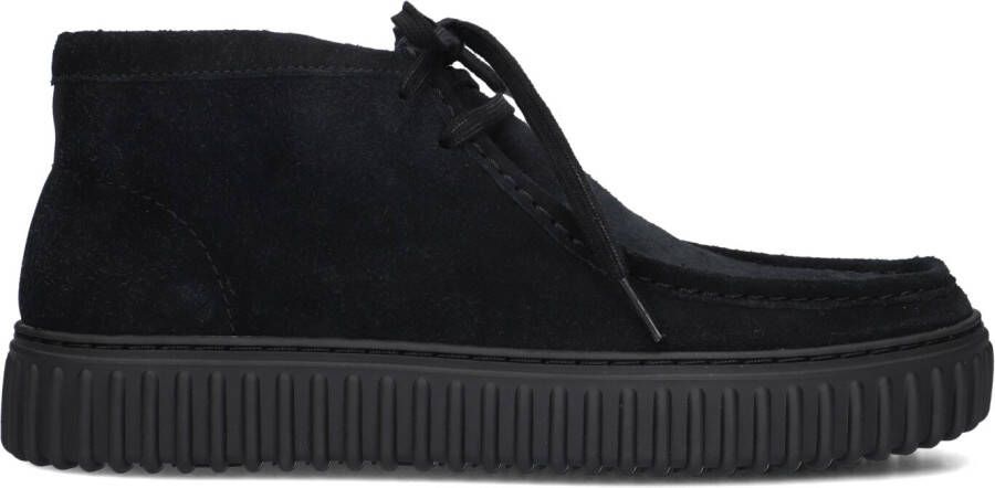 CLARKS ORIGINALS Clarks Veterschoenen Heren Torhill Hi Heren Maat: 46 Materiaal: Suède Kleur: Zwart