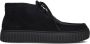 CLARKS ORIGINALS Clarks Veterschoenen Heren Torhill Hi Heren Maat: 46 Materiaal: Suède Kleur: Zwart - Thumbnail 4