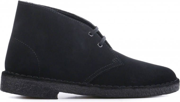 Clarks Vrouwen Suède Veterboots Laarzen Damesschoenen desertboot Zwart