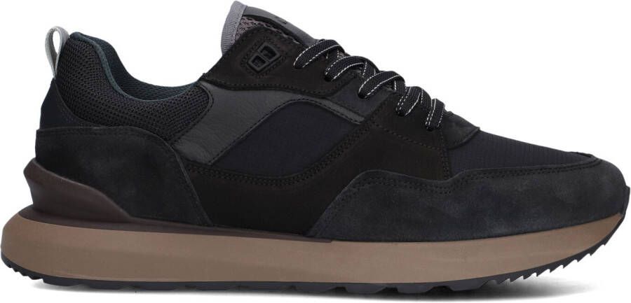 CLAY Lage Sneakers Heren 13833 Maat: 46 Materiaal: Nubuck Kleur: Zwart - Foto 3