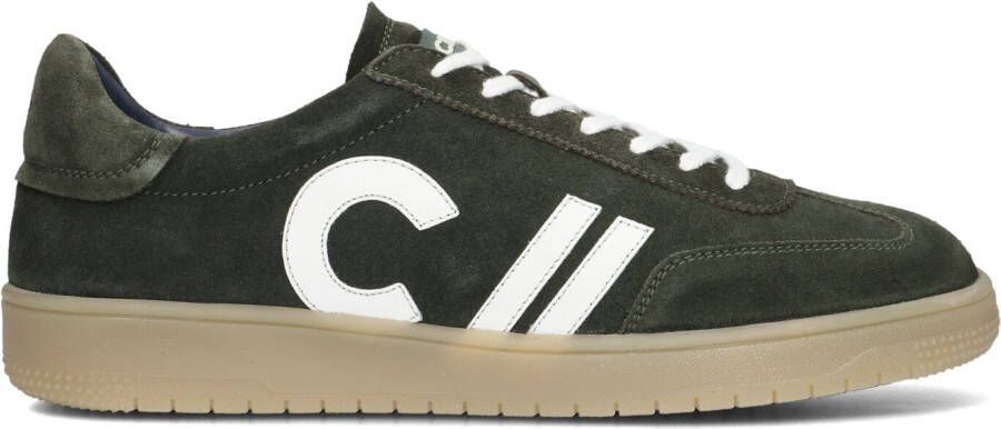 CLAY Lage Sneakers Heren Cl124h251 Maat: 44 Materiaal: Suède Kleur: Groen - Foto 2