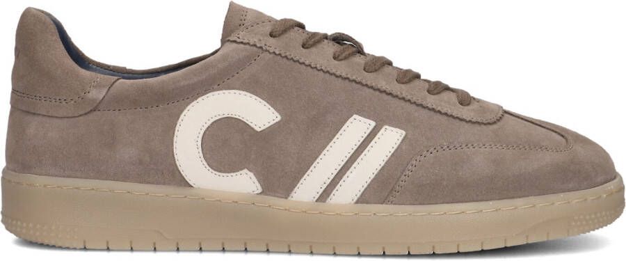 CLAY Lage Sneakers Heren Cl124h521 Maat: 41 Materiaal: Suède Kleur: Beige - Foto 2