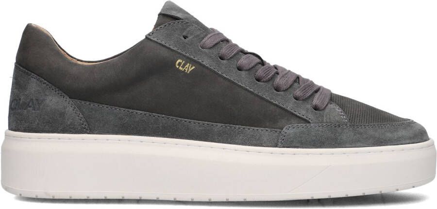 CLAY Lage Sneakers Heren Lpenzo Maat: 44 Kleur: Grijs - Foto 2