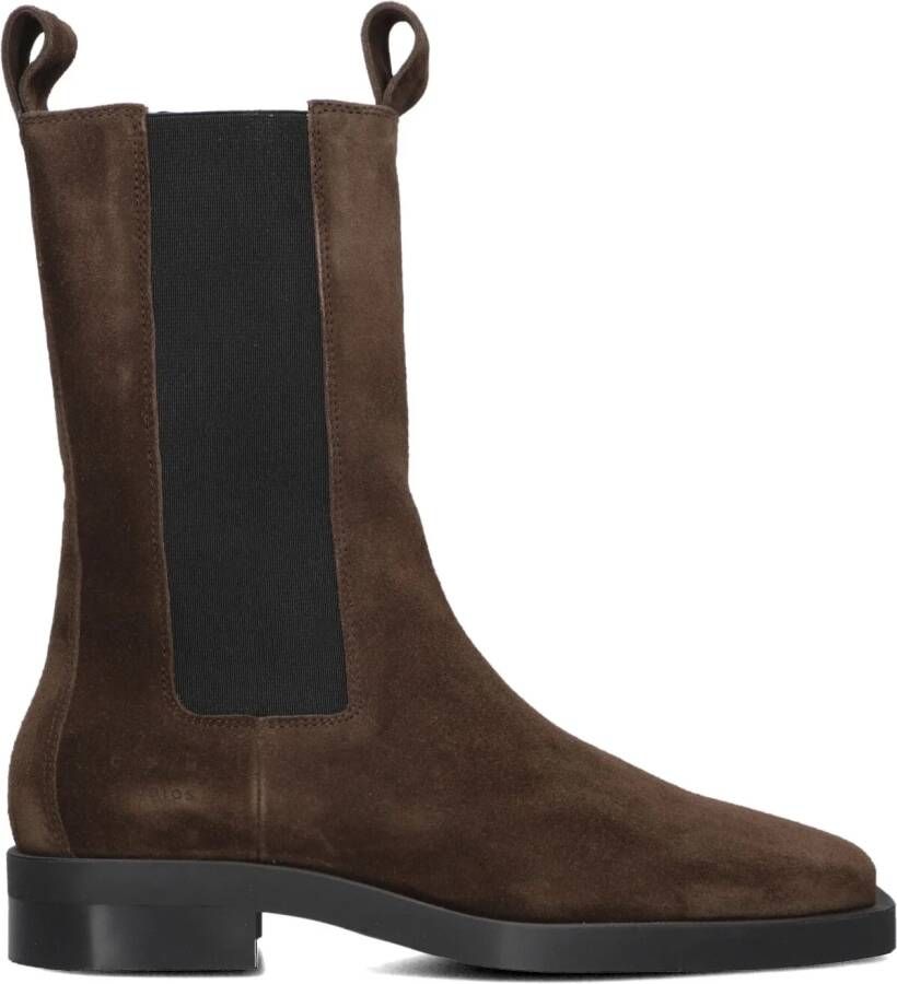 COPENHAGEN STUDIOS Chelsea Boots Dames Cph747 Maat: 41 Materiaal: Suède Kleur: Bruin - Foto 4