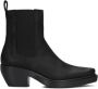 Copenhagen Shoes Stijlvolle Zwarte Enkellaarzen Aw23 Black Dames - Thumbnail 2