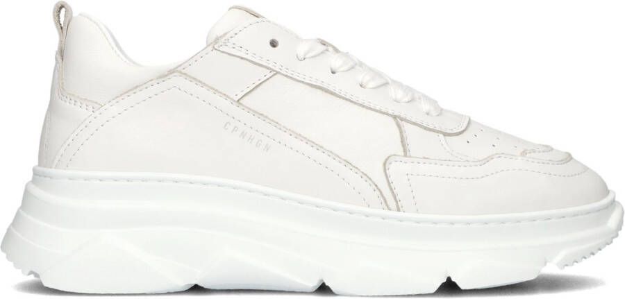 COPENHAGEN STUDIOS Lage Sneakers Dames Cph46 Maat: 38 Materiaal: Leer Kleur: Wit