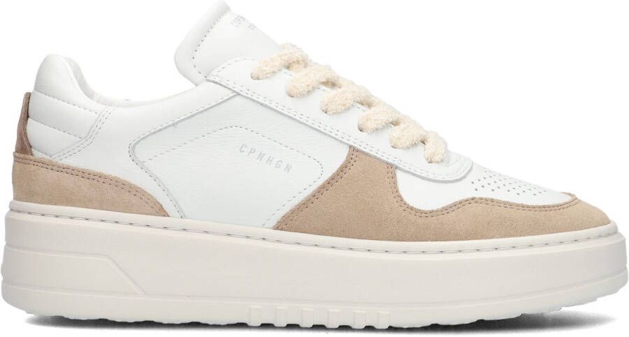 Copenhagen Studios Witte Leren Lage Sneakers White Dames - Foto 1