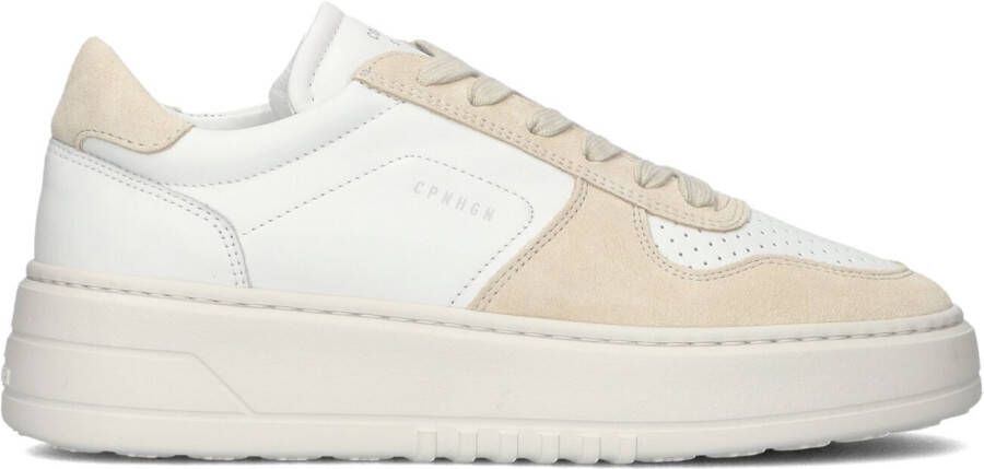 COPENHAGEN STUDIOS Lage Sneakers Dames Cph77 Maat: 37 Materiaal: Leer Kleur: Wit