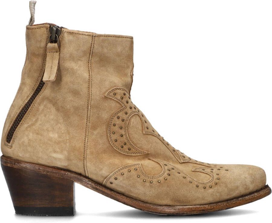 CORDWAINER Enkellaarsjes Dames 43515 Maat: 38 Materiaal: Suède Kleur: Cognac