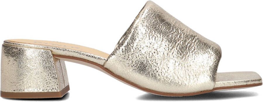 CTWLK Muiltjes Dames Tyler Maat: 39 Materiaal: Leer Kleur: Goud - Foto 3