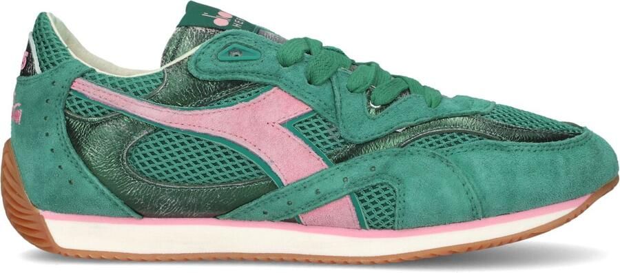 DIADORA HERITAGE Lage Sneakers Dames Equipe Revenge Maat: 37 Materiaal: Suède Kleur: Groen