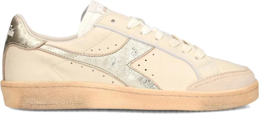 DIADORA HERITAGE Lage Sneakers Dames Prestige Maat: 41 Materiaal: Leer Kleur: Beige - Foto 3