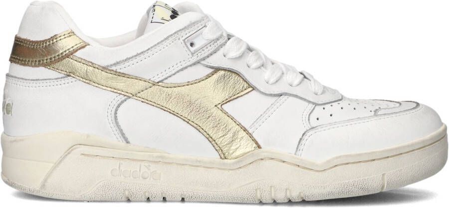 DIADORA HERITAGE Lage Sneakers Dames B.560 Laminated Wn Maat: 38 Materiaal: Leer Kleur: Wit - Foto 4