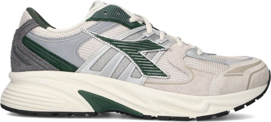 DIADORA Lage Sneakers Heren Mesh Combi Runner Maat: 42 Materiaal: Suède Kleur: Groen