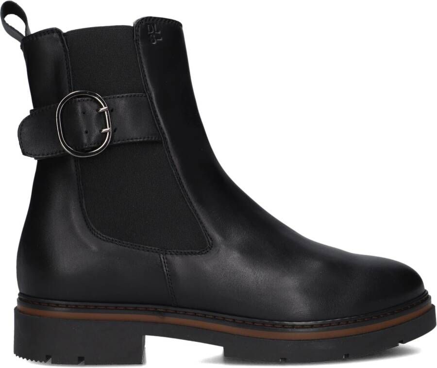 DL SPORT Chelsea Boots Dames 6771 Maat: 39 Materiaal: Leer Kleur: Zwart