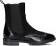 DL SPORT Chelsea Boots Dames 6827 Suède Zwart - Zwart