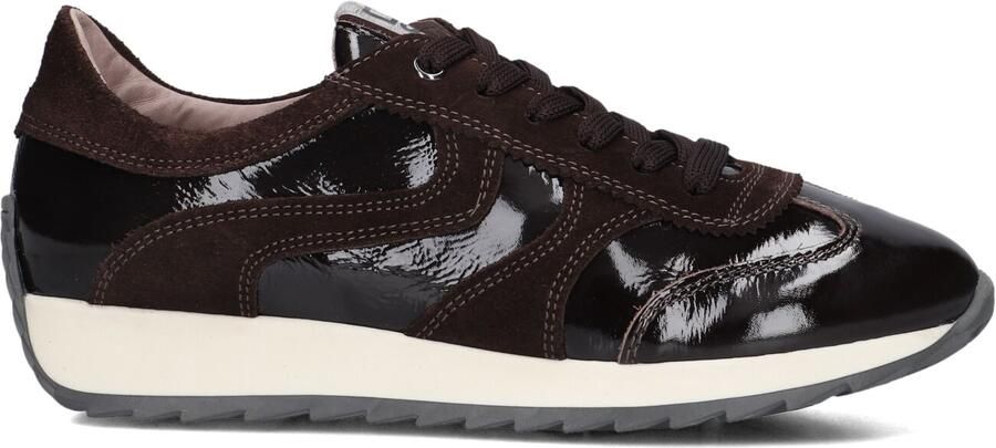 DL SPORT Lage Sneakers Dames 6745 Suède Bruin