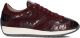 DL SPORT Lage Sneakers Dames 6745 Suède Rood - Rood