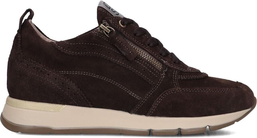 DL SPORT Lage Sneakers Dames 7116 Suède Bruin - Foto 5