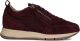 DL SPORT Lage Sneakers Dames 7116 Suède Rood - Rood