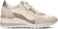 DL SPORT Lage Sneakers Dames Angel Leer Beige - Beige