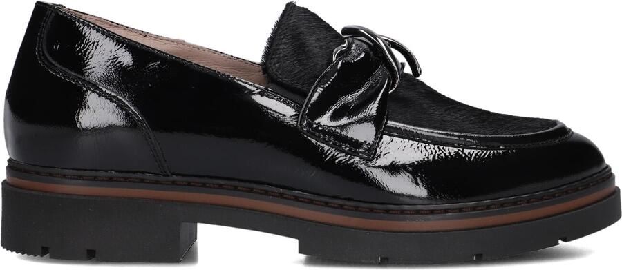 DL SPORT Loafers Dames 6766 Ponyhair Zwart - Foto 3