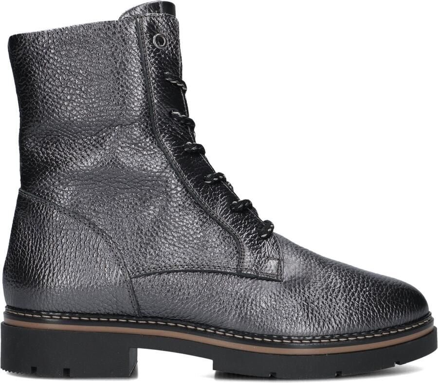 DL SPORT Veterboots Dames 6376 Maat: 41 Materiaal: Leer Kleur: Grijs