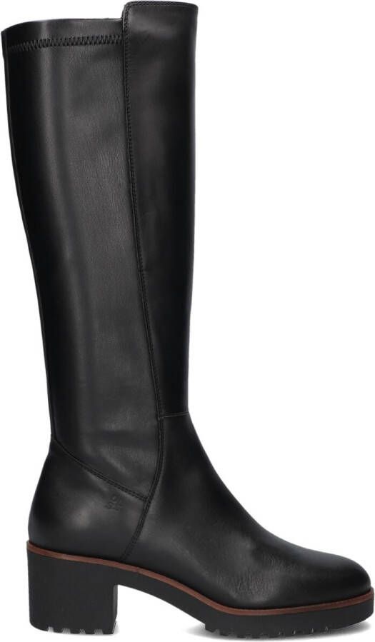 DL SPORT Hoge Laarzen Dames 6413 Maat: 39 Materiaal: Leer Kleur: Zwart