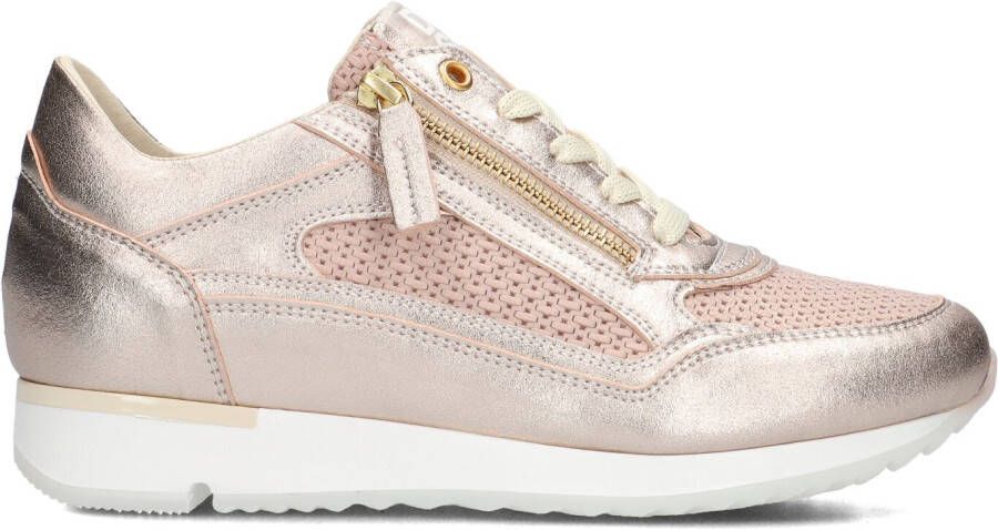 DL SPORT Lage Sneakers Dames 6216 Met Maat: 37 Materiaal: Leer Kleur: Goud