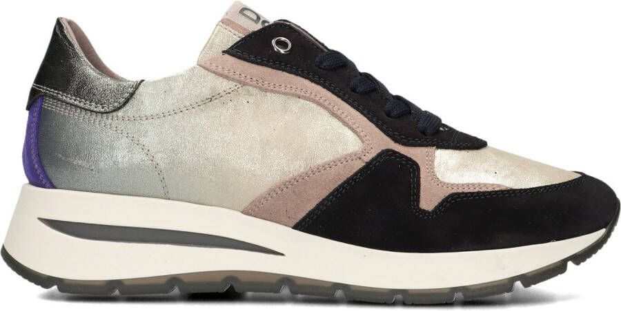 DL SPORT Lage Sneakers Dames 6338 Maat: 37 Materiaal: Suède Kleur: Blauw