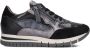 DL SPORT Lage Sneakers Dames 6725 Maat: 37 Materiaal: Leer Kleur: Zwart - Thumbnail 2