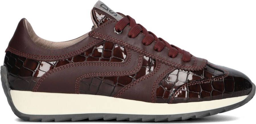 DL SPORT Lage Sneakers Dames 6745 Maat: 40 Materiaal: Lakleer Kleur: Rood
