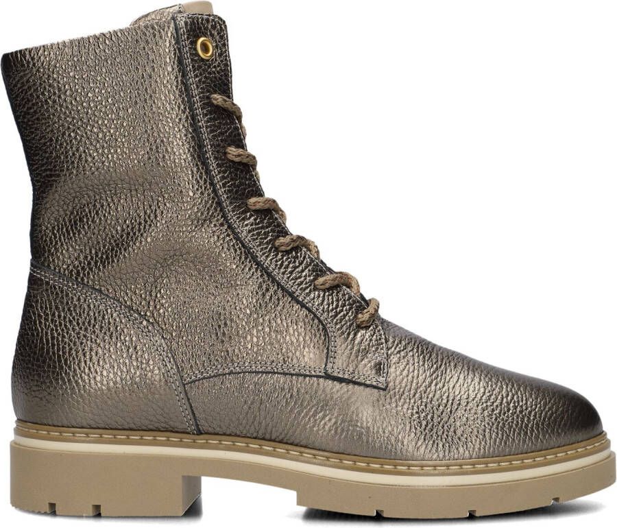 DL SPORT Veterboots Dames 6376 Maat: 37 Materiaal: Leer Kleur: Goud