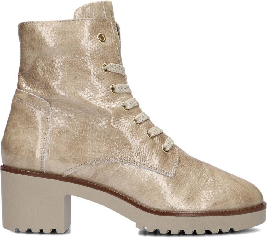 DL SPORT Veterboots Dames 6410 Maat: 40 Materiaal: Leer Kleur: Beige